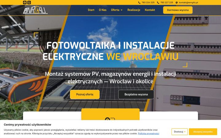 Screenshot of enrg4u.pl
