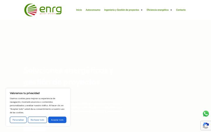 Capture d'écran de enrggestioneficiente.es