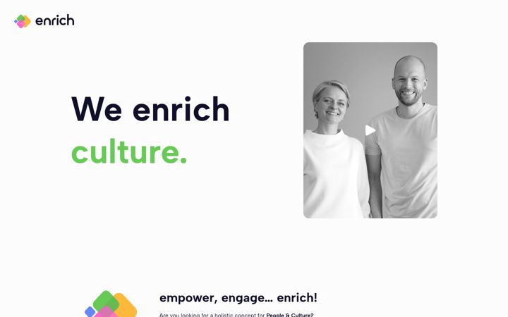 Screenshot of enrich-people.de