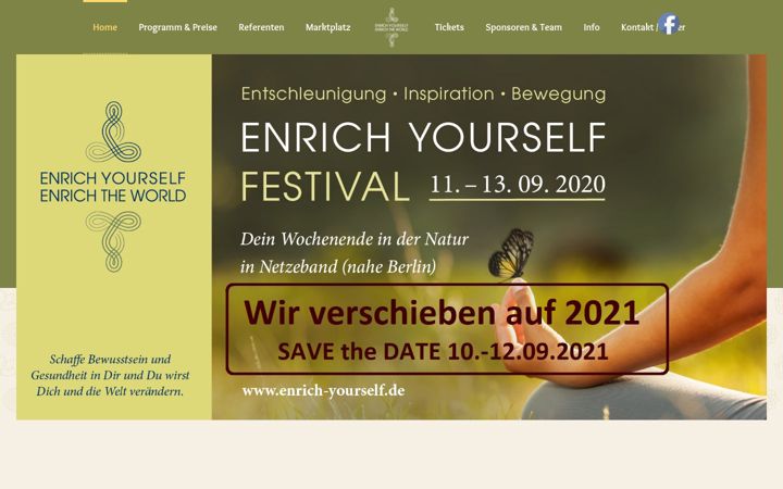 Screenshot of enrich-yourself.de