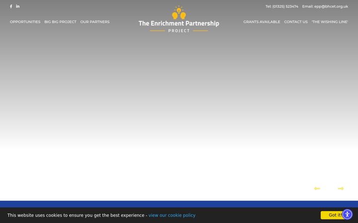 Screenshot of enrichmentpartnership.org.uk