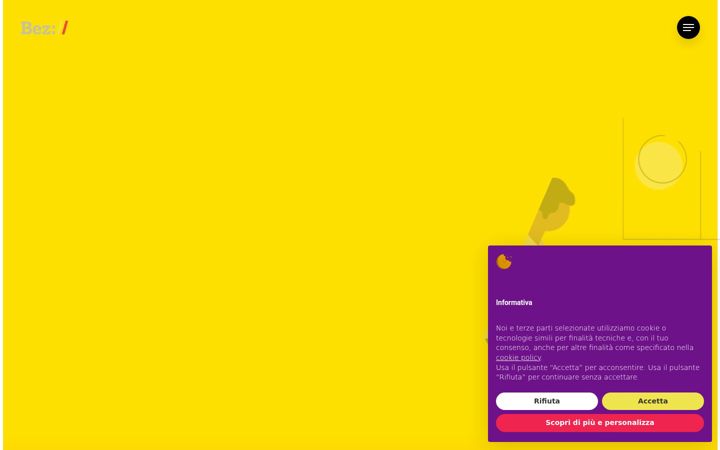Screenshot of enricobez.it