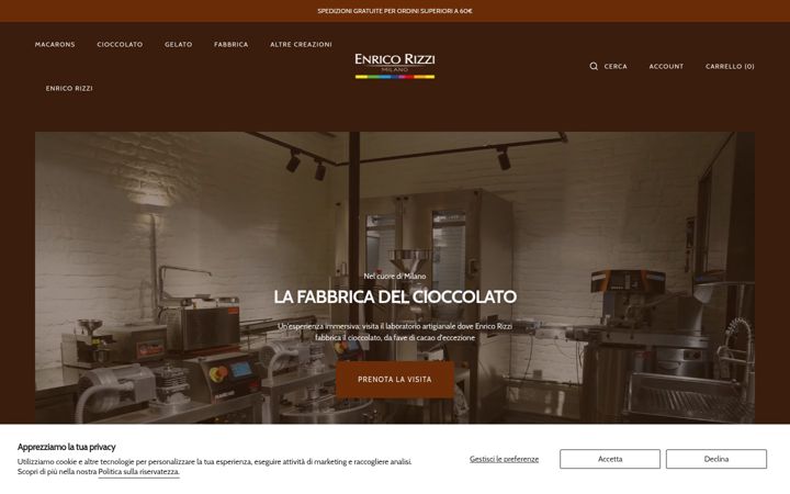 Screenshot of enricorizzi.com