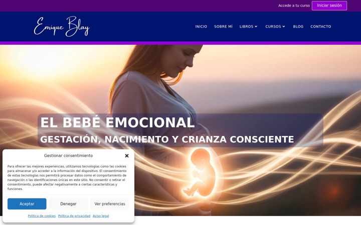 Screenshot of enriqueblay.com