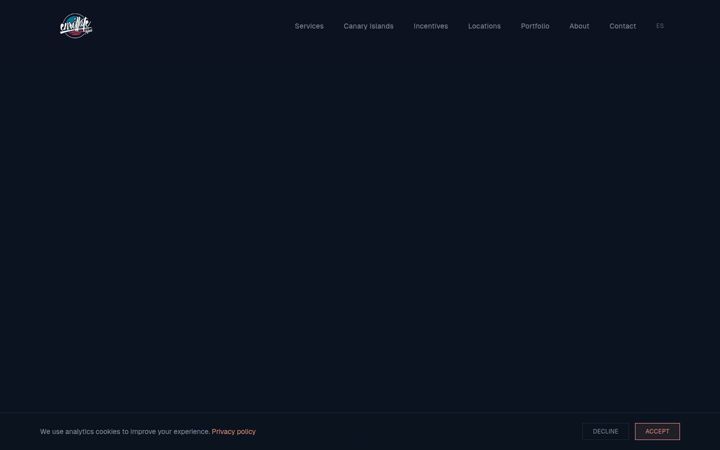 Screenshot of enrollatefilms.com