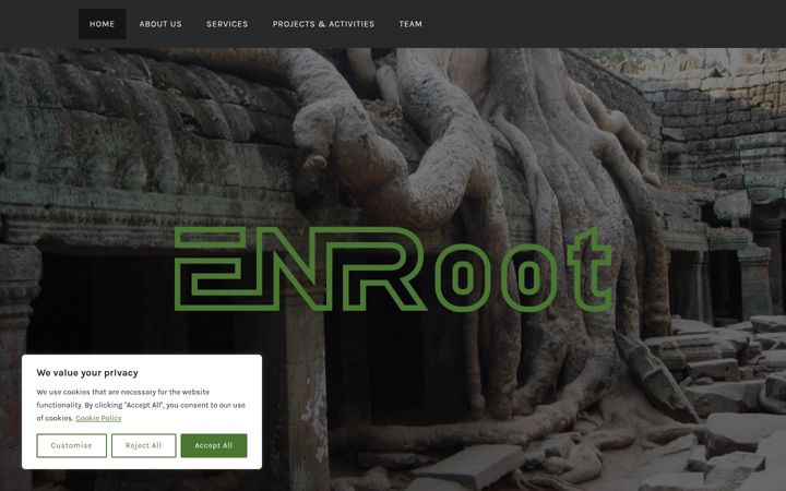 Screenshot of enroot.eu