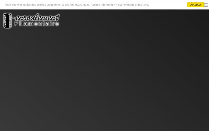 Screenshot of enroulement-filamentaire.com