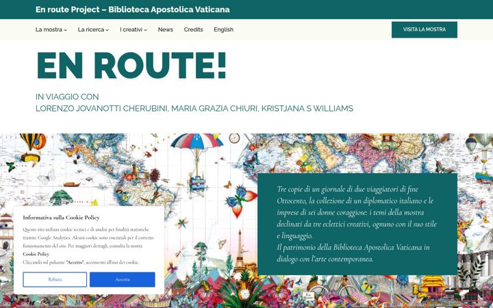 Screenshot of enrouteproject.com