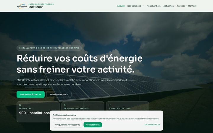 Screenshot of enrrenov.fr