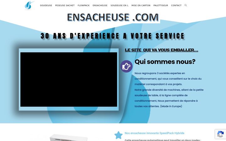 Screenshot of ensacheuse.com