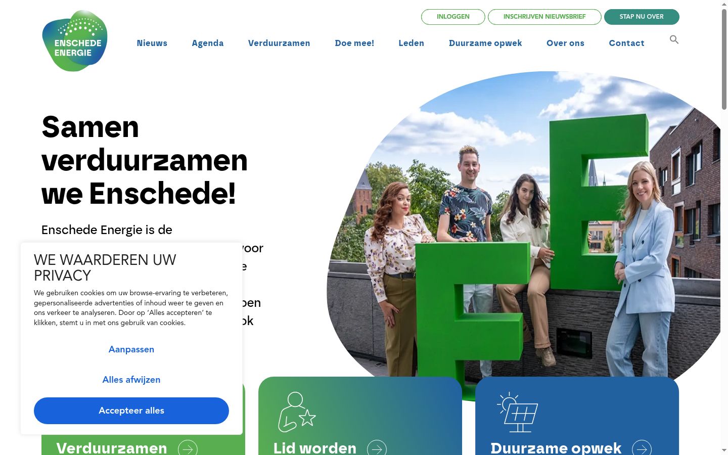 Zrzut ekranu banera zgody wyświetlanego przed jakąkolwiek interakcją
