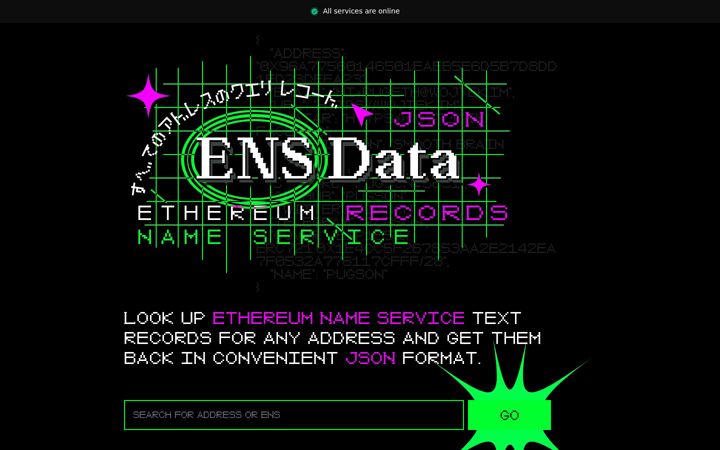 Zrzut ekranu ensdata.net
