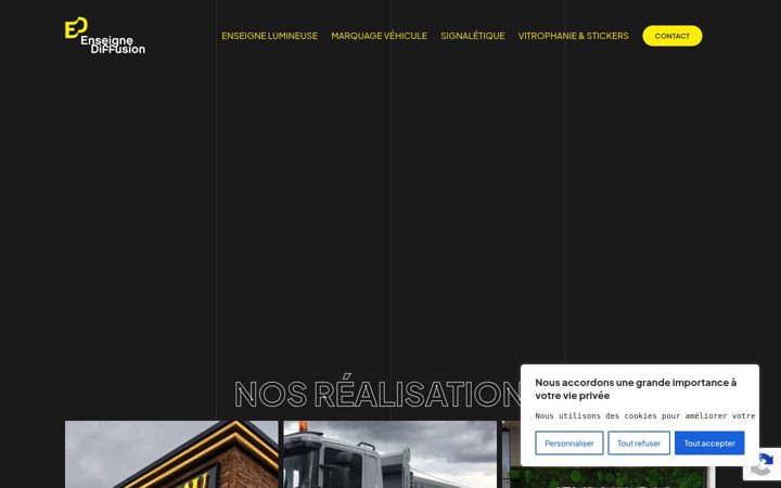 Screenshot of enseignediffusion.fr