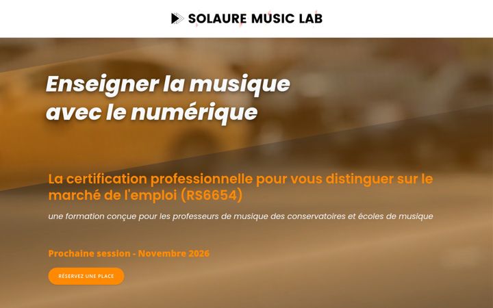 Captura de pantalla de enseigner-la-musique-avec-le-numerique.fr