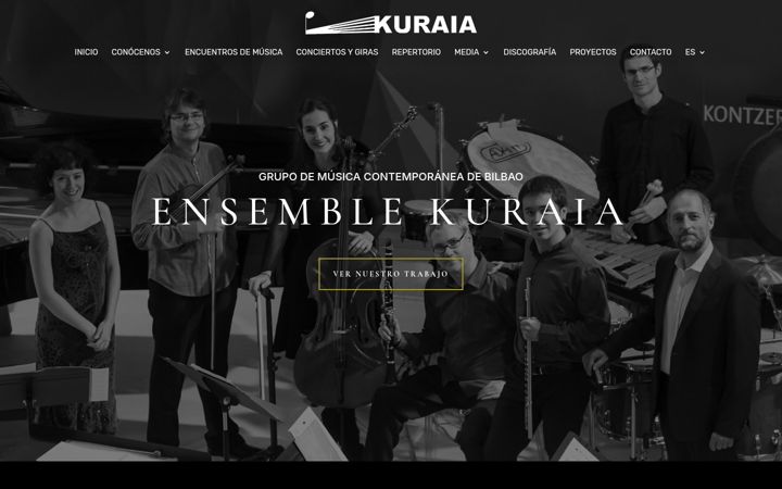 Screenshot του ensemblekuraia.es