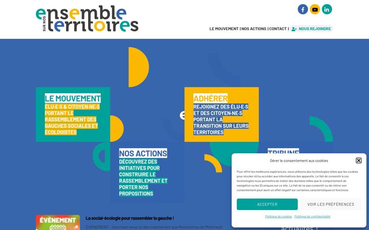 Screenshot di ensemblesurnosterritoires.fr