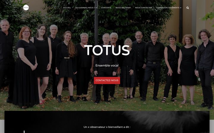 Screenshot of ensembletotus.eu