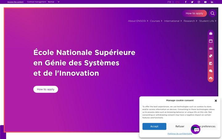 Screenshot di ensgsi.univ-lorraine.fr