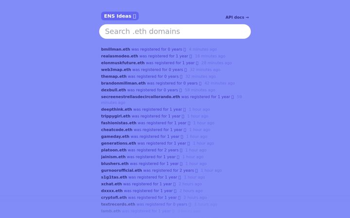 Screenshot of ensideas.com