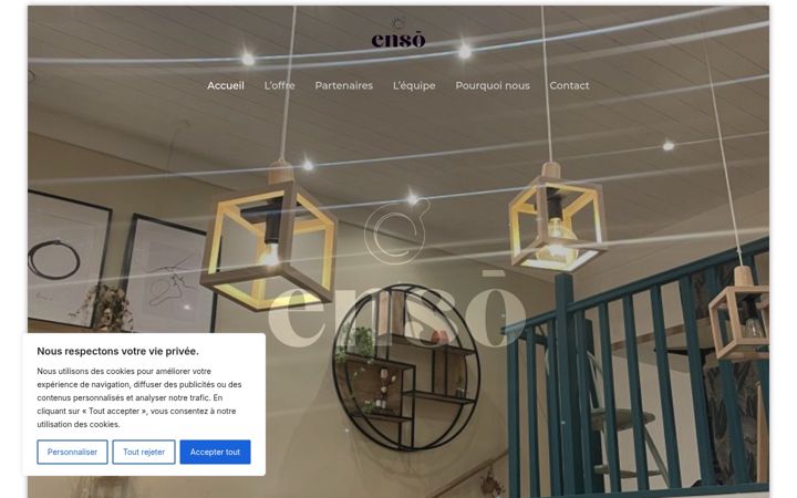 Screenshot di enso-lyon.fr
