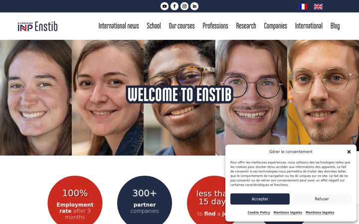 Képernyőkép: enstib.univ-lorraine.fr