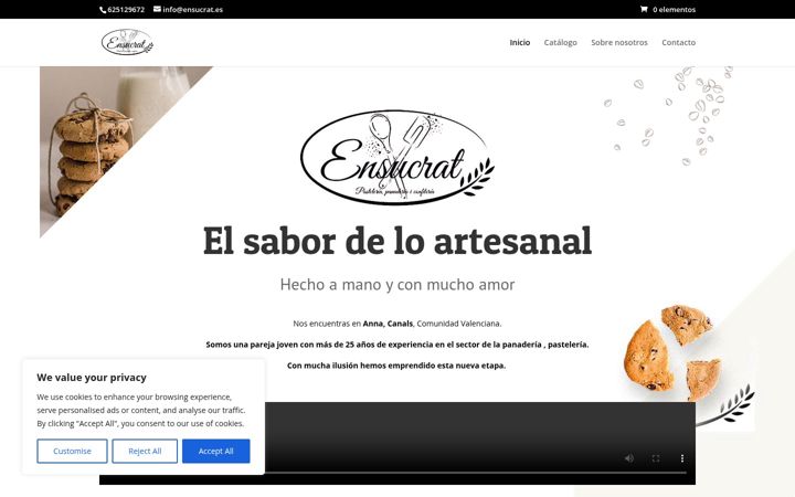 Screenshot του ensucrat.es