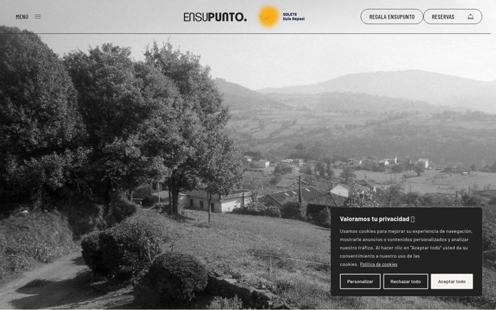 Screenshot του ensupuntorestaurante.es