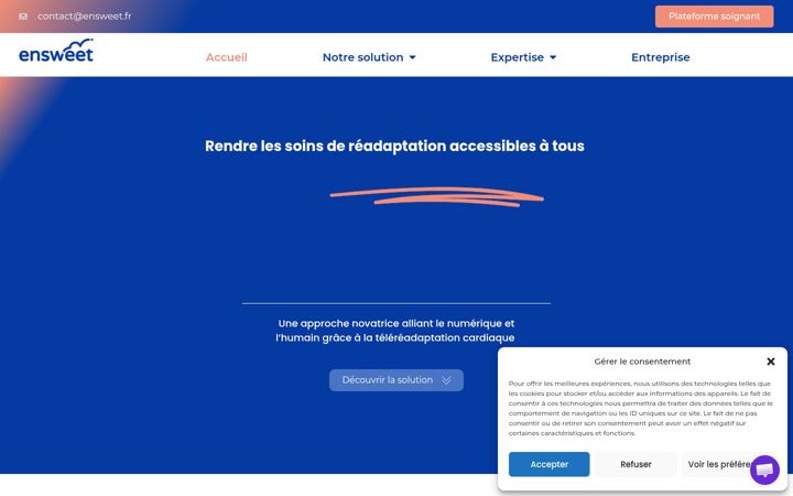 Képernyőkép: ensweet.fr