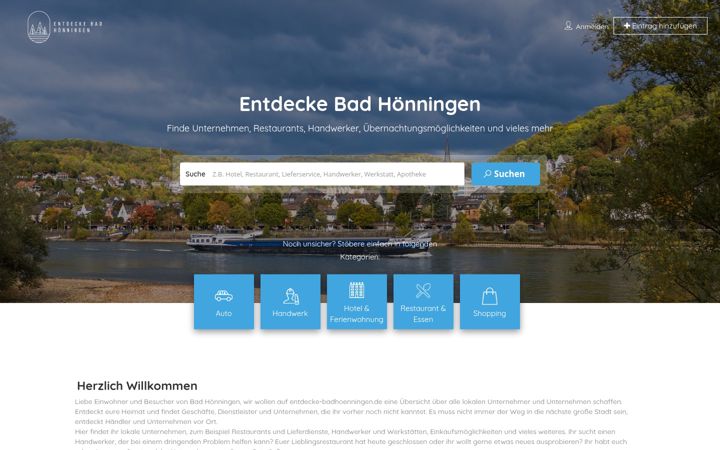 Screenshot von entdecke-badhoenningen.de