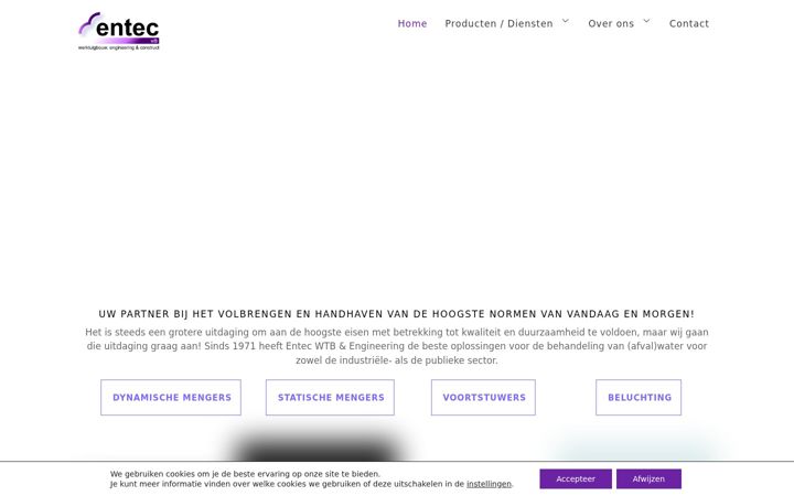 Zrzut ekranu entec-wtb-engineering.nl