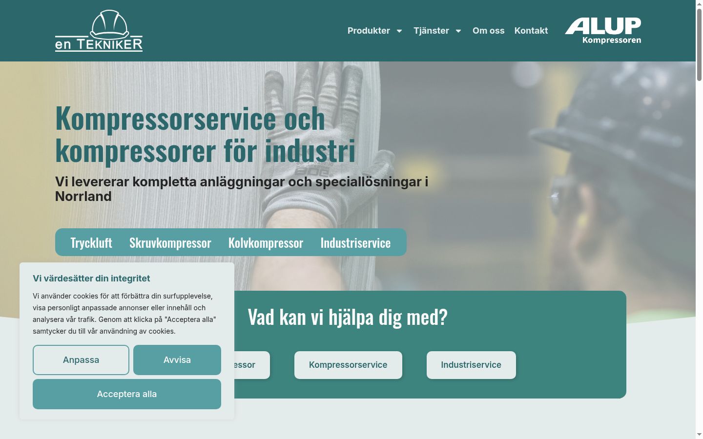 Sutikimo reklamjuostės, rodytos prieš bet kokią sąveiką, ekrano kopija