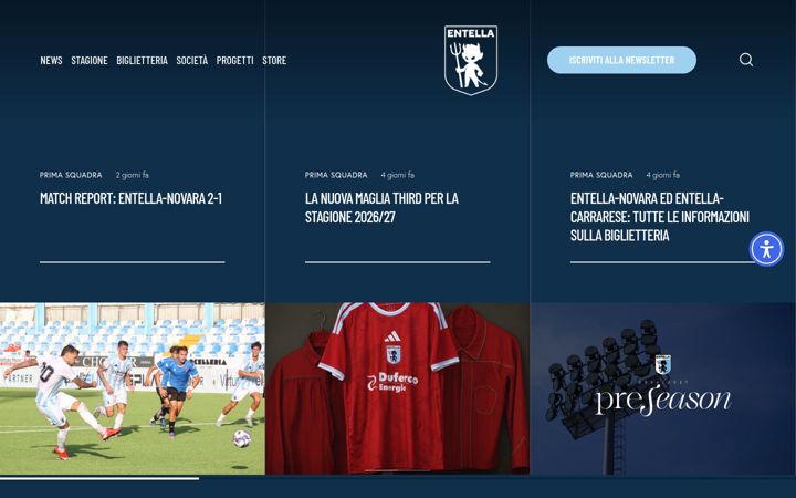 Ekraanipilt saidist entella.it