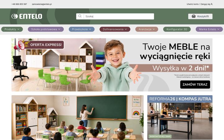 Screenshot of entelo.pl