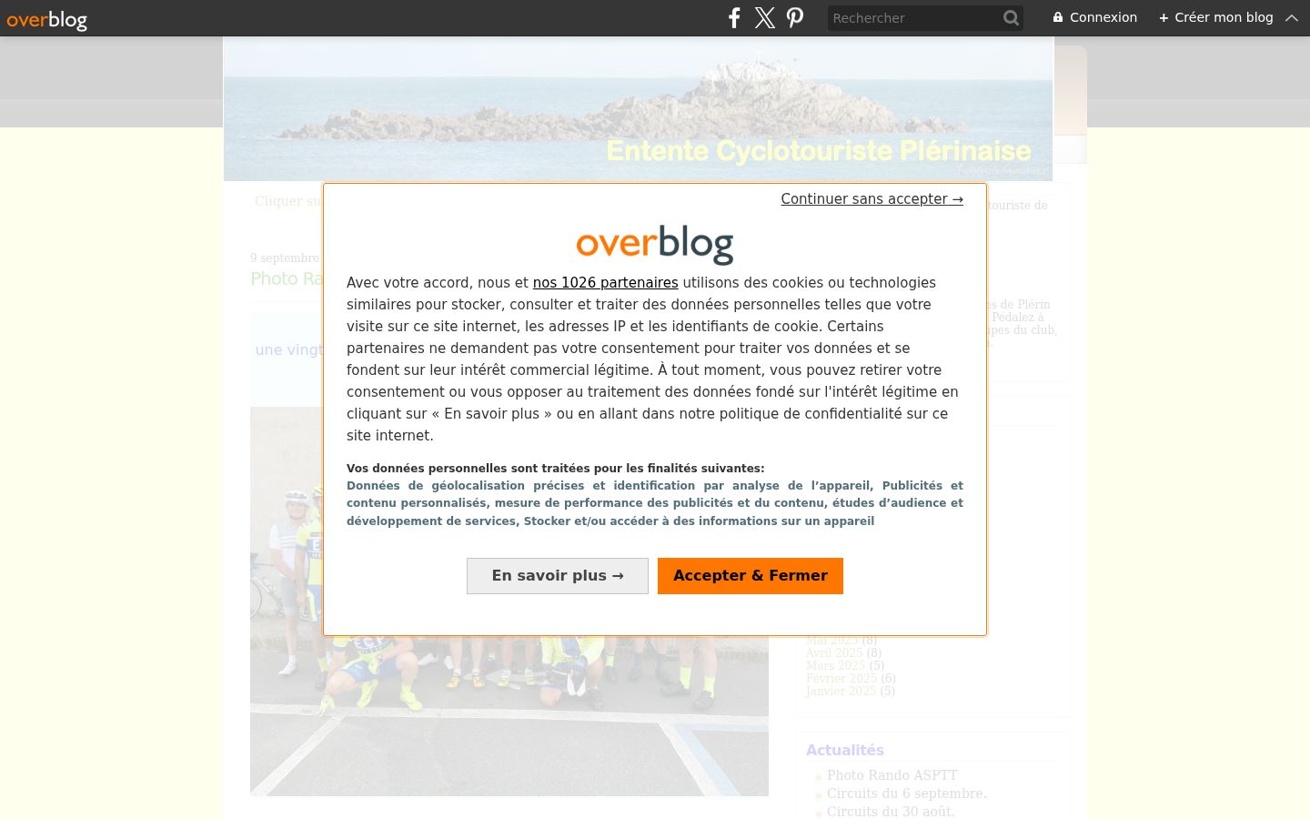 Screenshot van de toestemmingsbanner zoals getoond vóór enige interactie