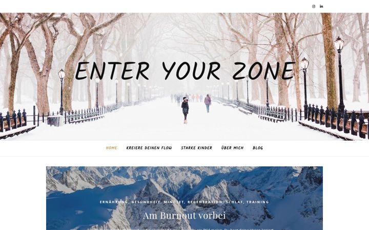 Screenshot of enter-your-zone.de