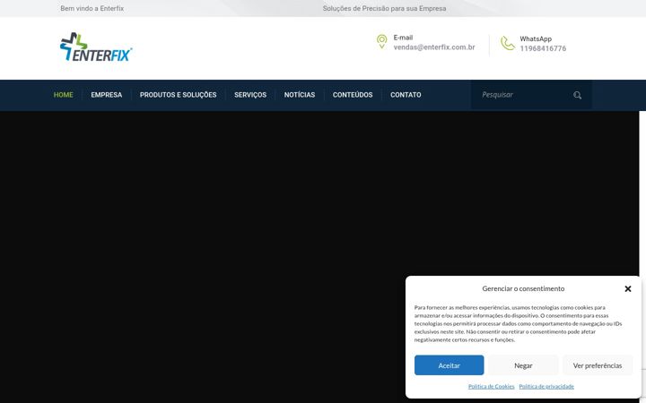 Screenshot von enterfix.com.br