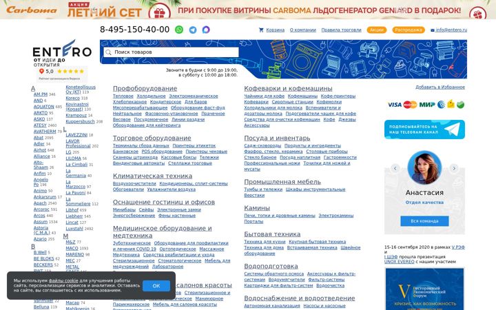 Screenshot of entero.ru