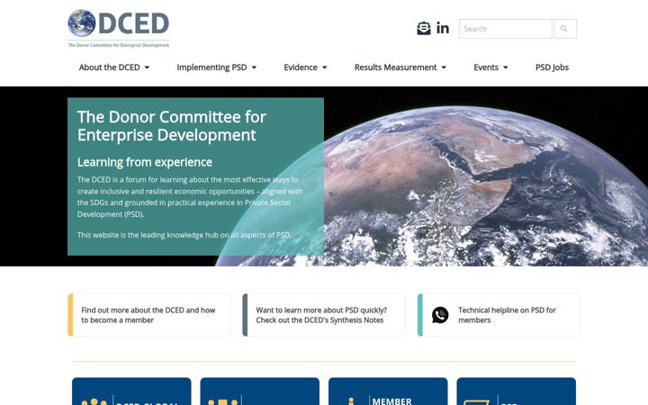 Screenshot stránky enterprise-development.org