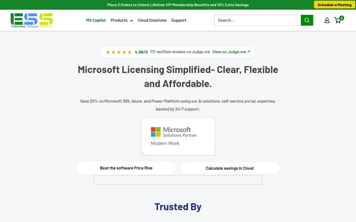 Screenshot of enterprise-software-solutions.com