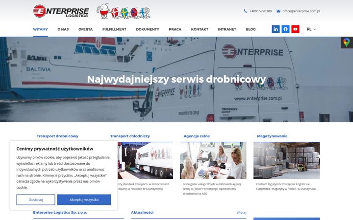 Screenshot of enterprise.com.pl