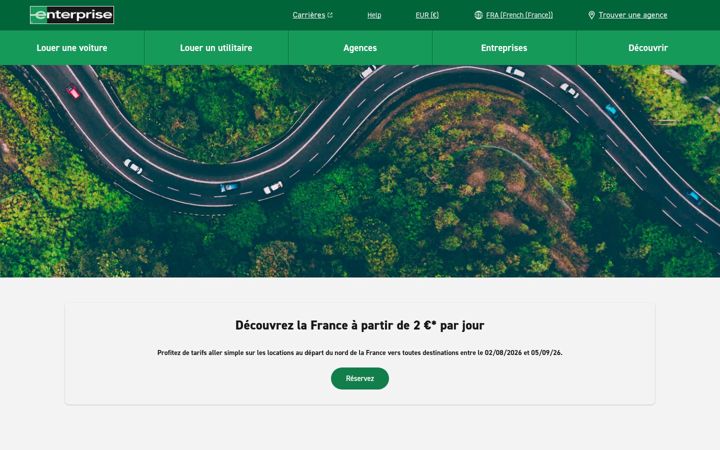 Screenshot of enterprise.fr