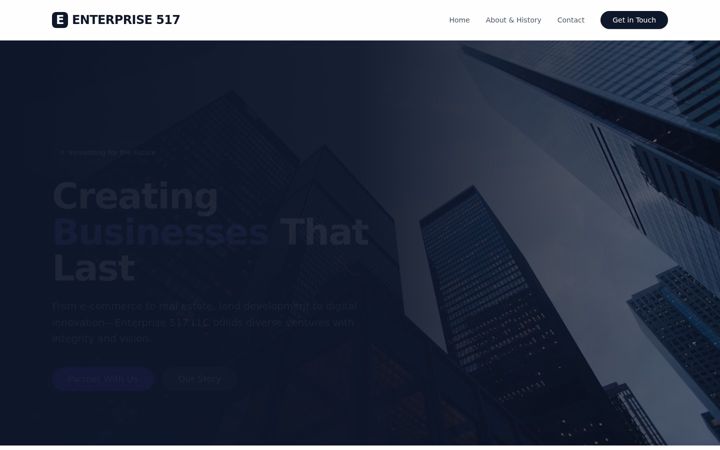 Screenshot of enterprise517.com