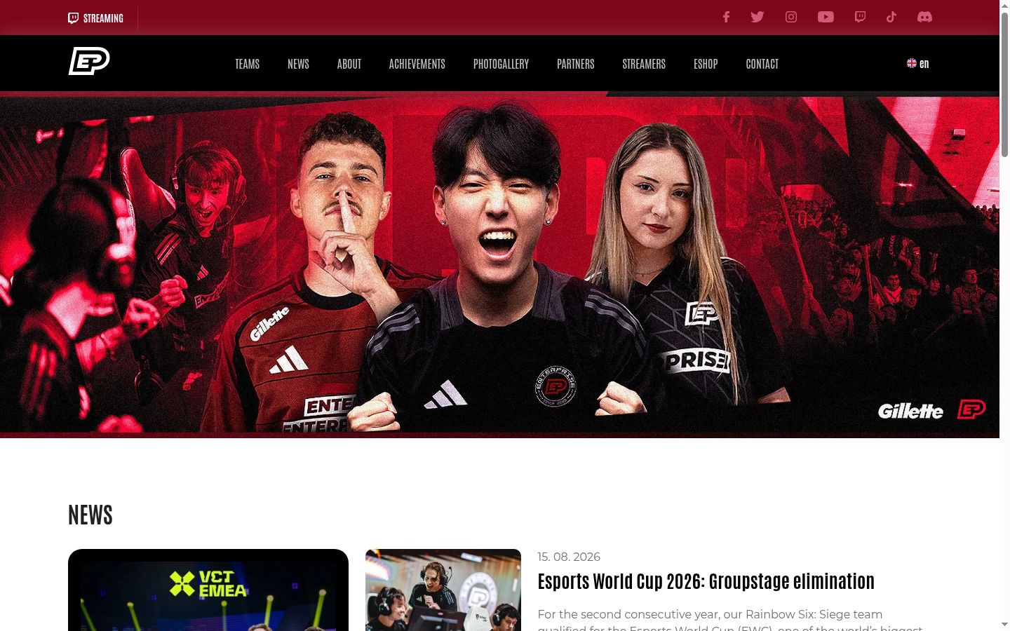 Captura de pantalla del banner de consentimiento mostrado antes de cualquier interacción