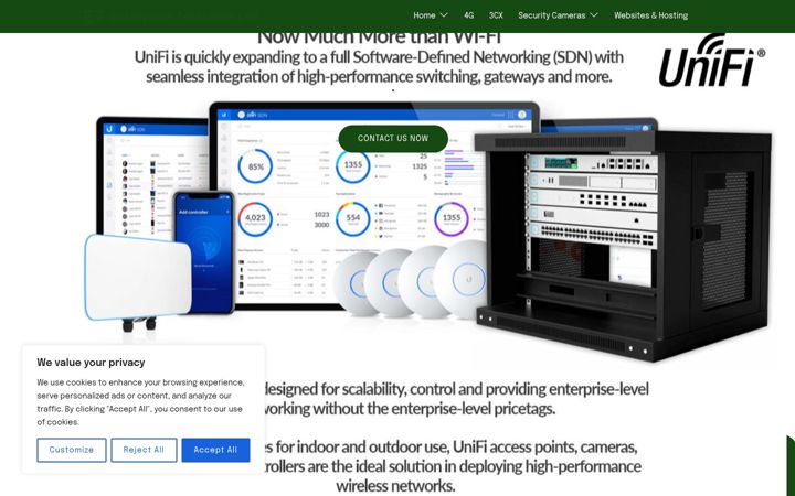Screenshot of enterprisetelecoms.co.uk