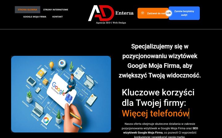 Screenshot of entersa.pl