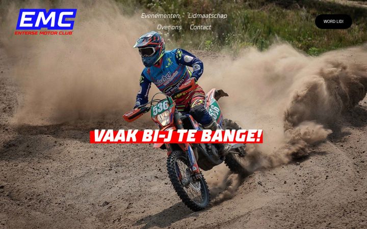 Zrzut ekranu entersemotorclub.nl