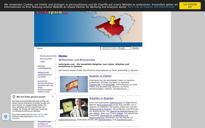 Screenshot of enterspain.com