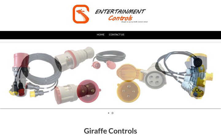 Screenshot of entertainment-control.co.uk