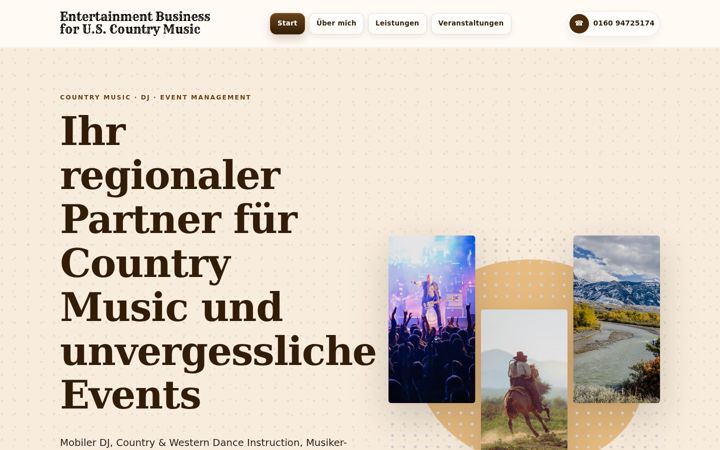 Screenshot of entertainment-country-music.com