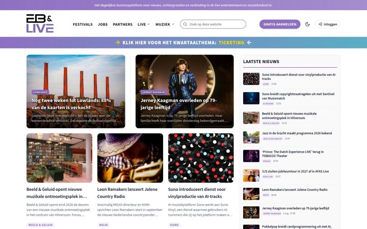 Zrzut ekranu entertainmentbusiness.nl